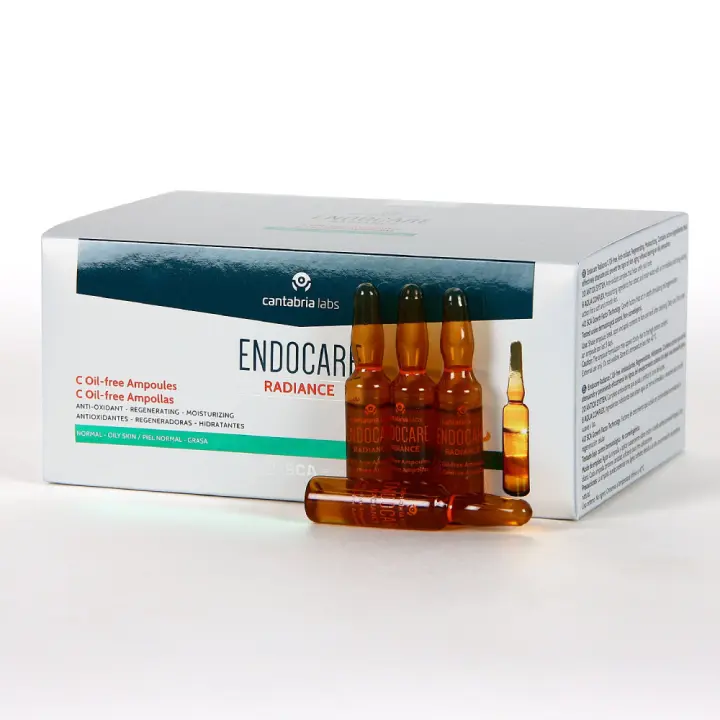 Endocare Radiance C oil-free Piel normal/grasa    30 ampollas - 1