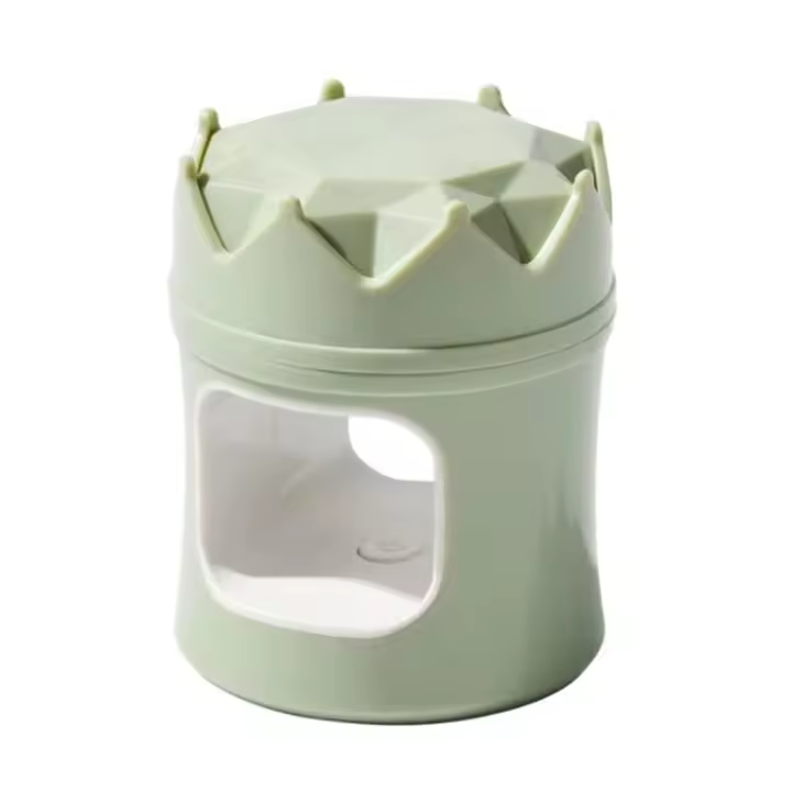 Mini lámpara de uñas de gel UV portátil, secador de uñas con recenga type C para Salón de manicura Casera, interior de 6 LEDs, color verde - 1