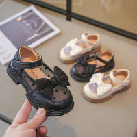 Sandalias De Verano Para Niñas Con Cordones Y Punta Redonda Transpirable Cómodas De Color Sólido Casual Ligeros Para Caminar - details 2