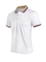 Camisa Polo De Algodón Transpirable Para Hombre Verano Estilo Casual Oficina Moda Marca Manga Corta Top Striped Calidad Superior - details 6