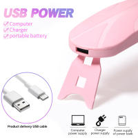 Lámpara De Uñas LED UV Portátil Mini Secado Rápido Lámpara De Secado De Polvos De Uñas Plegable Herramienta De Manicura Profesional - details 4