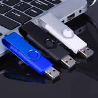 Memoria Stick USB Tipo-C 2 En 1 Para Móvil 8GB 16GB 32GB 64GB Rotable Negro Pendrive Flash Drive U Disquete Compatible Con Type-C - details 6