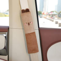 Cubre Volante De Coche De Peluche Capybara Accesorios De Cinturón De Asiento Soporte Colgante Para Auto Decoración Vehicular - details 15