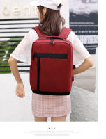 Mochila De Negocios Para Laptop Grande Capacidad Multifuncional Con USB Impermeable Para Hombres Bolsa De Hombro Casual Con Funda Trasera - details 18