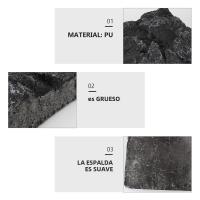 2 Pcs Fondo De Acuario 3D Para Tanque De Peces Y Terrario Adhesivo De PU Decorativo Personalizable Para Reptiles Y Tortugas - details 4