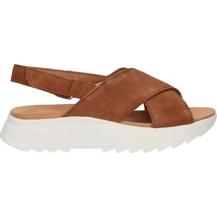 Sandalias de Mujer CLARKS 26171950 DASHLITE WISH DARK TAN SUEDE - 1