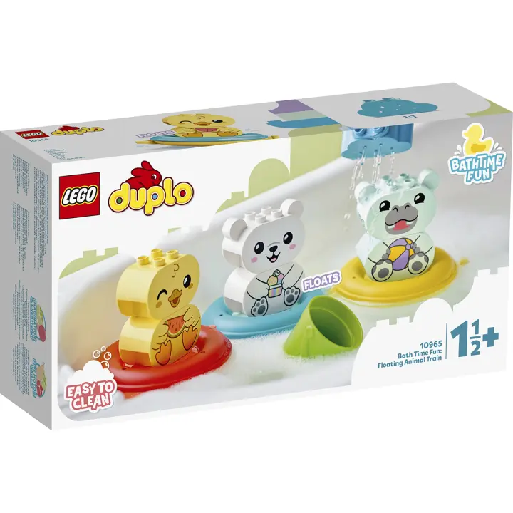 LEGO DUPLO MY FIRST- DIVERSIÓN EN EL BAÑO: TREN DE LOS ANIMALES FLOTANTE, 10965, TIENDA CON LICENCIA OFICIAL - 1