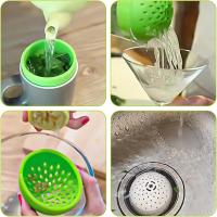 3 Pcs Nesting Can Strainer Mini Colander Set - Space Saving Small Colanders and Strainers - Multi Use Kitchen Gadget(3 Colour) - details 4