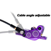 ZTTO Freno De Disco Hidráulico MTB 4 Pistones M840 Con Repuesto De Freno De Metal Completo Y Refrigeración Técnica CNC Aceite Mineral Para Bicicleta De Montaña AM Enduro E4 ZEE M8120 - details 7