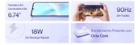 Teléfono - Meizu Note 21 8GB+256GB, Batería 6000mAh cargar rápido 18W,  Cámara 50MP+8MP+2MP, Patalla 6.74" 90Hz de Fluidez, Diseño Elegante, moviles baratos - details 2
