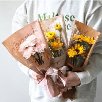 100pcs Sobre De Rosa Individual Cellofán Floral Para Embalaje De Bouquet De Flores Ideal Para Valentine's Day Y Otras Celebraciones - details 3