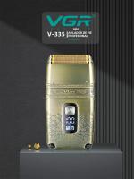 VGR Afeitadora Profesional Eléctrica Para Hombres Cincel De Barba Impermeable Con Pantalla Digital Afeitadora De Cabello Metálica V-335 - details 0
