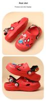 Sandalias De Verano Para Niños Disney Spiderman Con Agujero Pantuflas De Playa Para Niños Con Suela Suave Cómodas Para El Hogar Resistentes Al Agua Tamaño Ajustable - details 11