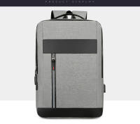 Mochila Impermeable Para Hombre Con USB Mochila De 15.6 Pulgadas Para Laptop Estilo Clásico Material Nylon Capacidad 20-35 Litros - details 23