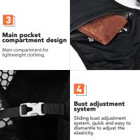 Mochila De Correr Ligera Para Hombre 2.5L Chaleco Transpirable Para Ciclismo Maratón Vela Bicicleta Escalada Deporte Al Aire Libre - details 7