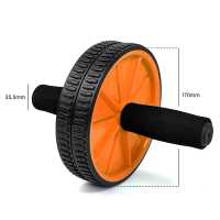Ociodual OcioDual Rueda Abdominal, Rodillo Abdominales, Rueda Abdominales con Mango, Ejercicio en Casa, Gym en Casa, Core, Flexibilidad y Fuerza, Roller Gimnasio en Casa, Rodillo Abdominal, Naranja - details 3