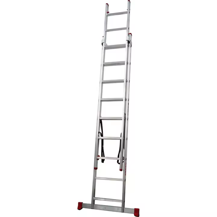 Orework Escalera Aluminio Extensible Doble Profesional 10 Peldaños - 1