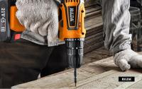 HILDA Mini Herramienta Eléctrica Sin Cable 12V 16.8V 21V Destornillador Eléctrico Con Batería De Litio Para Hogar DIY Velocidad Sin Carga 1600rpm Torque 22N.m - details 0