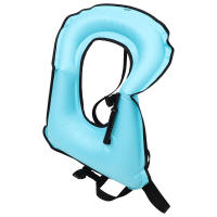 Chaleco De Vida Inflable Portátil Para Natación Y Snorkel Para Niños Y Adultos Chaleco De Respiración De PVC Para Actividades Acuáticas - details 0