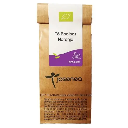Té rooibos con naranja de Josenea, 10 pirámides - 1