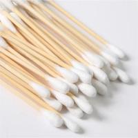 CNKESS Algodón Puro Doble Cabeza Para Mujer Maquillaje Bastones De Madera Limpieza De Nariz Y Oídos Herramientas De Salud Pack De 300/500/1000 - details 1