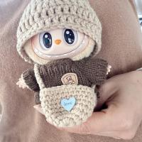 Ropa De Muñeca Para LABUBU Universal Ropa De Peluche Miniatura Para Idolos De Muñecas Labubu I II III Regalo Para Fans Material Algodón Y Lana Origen Guangdong - details 3