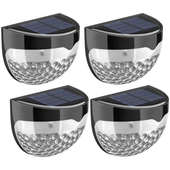 Luces Solares para Valla, Luz decorative para Jardín, Luz de pared para Exterior, LED, inalámbrica,decoración del Hogar - 1