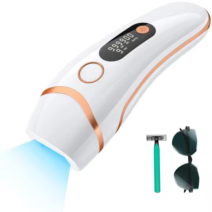 Dispositivo IPL De Peluquería Laser 999900 Pulso De Luz 9 Niveles Para Eliminación De Vello Corporal Piel Suave Para Hombres Y Mujeres Uso Doméstico - 1