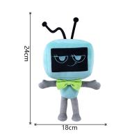 Muñeco De Peluche Dandy's World 30cm Juguete Suave De Algodón PP Para Decoración De Habitación Estilo Kawaii Gaming Horror - details 5