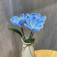 1PC Arreglo De Tules Artificiales Tejidos a Mano En Algodón Para Decoración De Hogar Regalos Para Fiesta De Boda Y Día De La Madre - details 5
