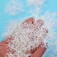 30Pcs Grandes Ornaments De Navidad En Forma De Copos De Nieve Decoración De Árbol De Navidad Con Brillo DIY Adornos Para Casa Y Año Nuevo - details 15