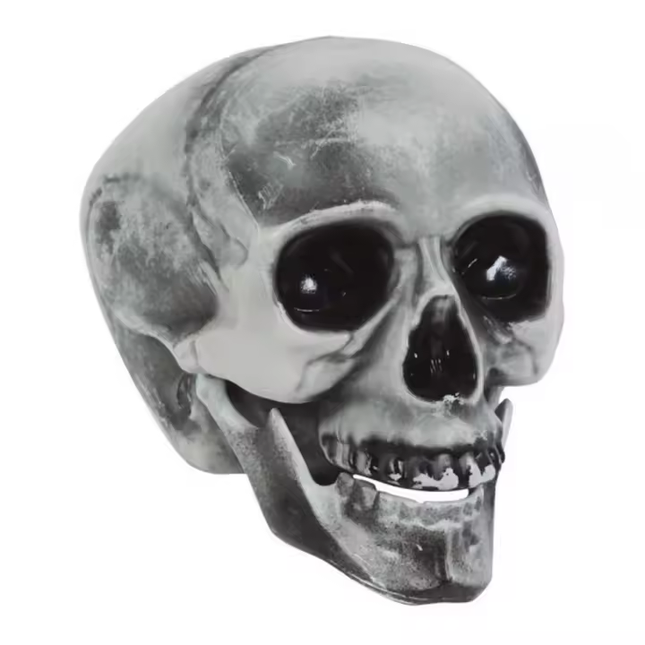 Guirca Calavera PVC 20 cms - 1