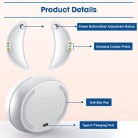 Dispositivo De Belleza Para Los Ojos EMS Microcorriente Con Masaje Eléctrico Y Terapia De Luz Roja Reducción De La Fatiga Ocular Y Circunferencias Oscurecidas - details 12
