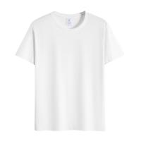 Camiseta De Algodón Puro Para Hombres Y Mujeres 2024 Camiseta Corta Con Estampado Hugo Cuello Redondo Oversize Para Verano - details 2