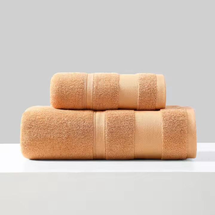 Toalla de Baño y Toalla de Mano de Algodón 100% Extra Suave, Altamente Absorbente, Secado Rápido - 1