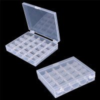 Organizador De Bobines De Costura Vaciados 25 Unidades Caja De Almacenamiento Plástico Para Máquina De Coser - details 0