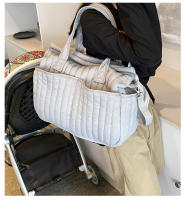 Bolso Maternidad Grande Organizador De Pañales Portátil Para Carricoche Bolsa De Viaje Con Mochila Estilo Tote Bag Cierre De Cremallera Material Principal Diverso - details 3