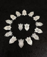 10Pcs Conectores De Medalla Milagrosa Virgen Mary Para Rosario Centros De Joyería DIY Metal Aleación De Zinc Material - details 1