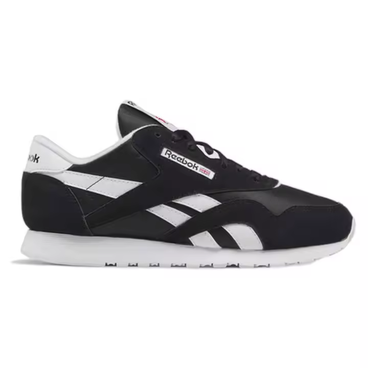 Zapatillas Reebok Classic Nylon Negro Blanco 100009251 Mujer Casual - 1