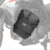 Bolsa De Moto Impermeable Para Guardabarros Lateral Almacenamiento Universal De Herramientas Bolsa De Barra De Choque Para Viajes Y Comunicaciones Diarias - details 0