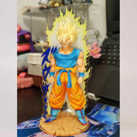 Figura De Acción Dragon Ball Son Goku Super Saiyan PVC Estatua Colección Modelo Juguetes Para Niños Regalos De Navidad - details 0
