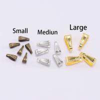 100pcs Conectores De Hebilla Para Joyería Clavos De Talla Bails De Melón Suministros De Pendantes De 7 8 10mm En Metal - details 16
