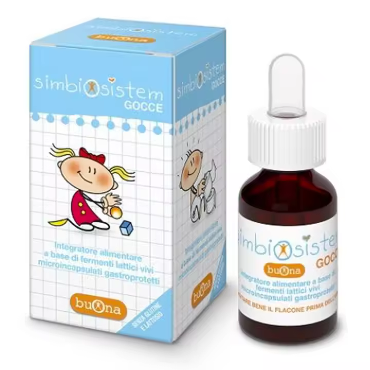 Buona Simbiosistem Gotas 10ml para Equilibrio Intestinal en Niños - 1