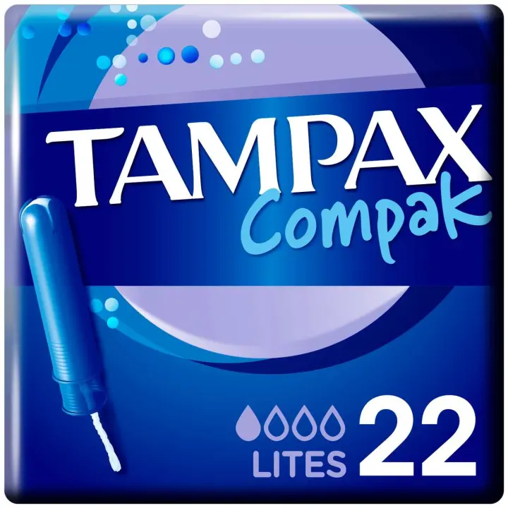 Tampax Compak Lites 22Uds. - 1