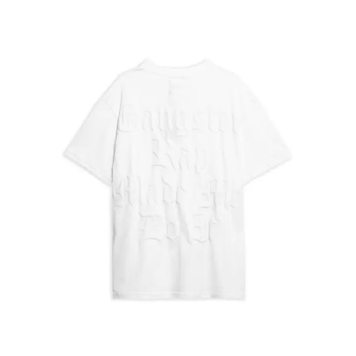 Camiseta Area Zero Blanca Gangster Rap Oversized Tee - 1
