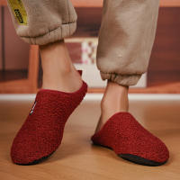 Zapatillas Casuales Para Hombre Invierno Interior Adecuadas Para Usar En Casa Proporcionan Calor Y Comodidad Material Superior De Algodón - details 4