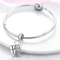 Colgante De Torre De Viaje Con Encanto De Gato Para Mujer Joyería Original De Pulsera Y Collar Plata Esmaltada 100% 2023 - details 106