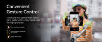 AOCHUAN Smart XPro Ai Gimbal Estabilizador Inteligente Para iPhone Y Android 3-Ejes Sin Necesidad De App Rastreo Facial - details 1