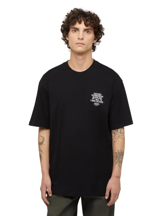 Camiseta Dickies Industrial Hombre Negro - 1