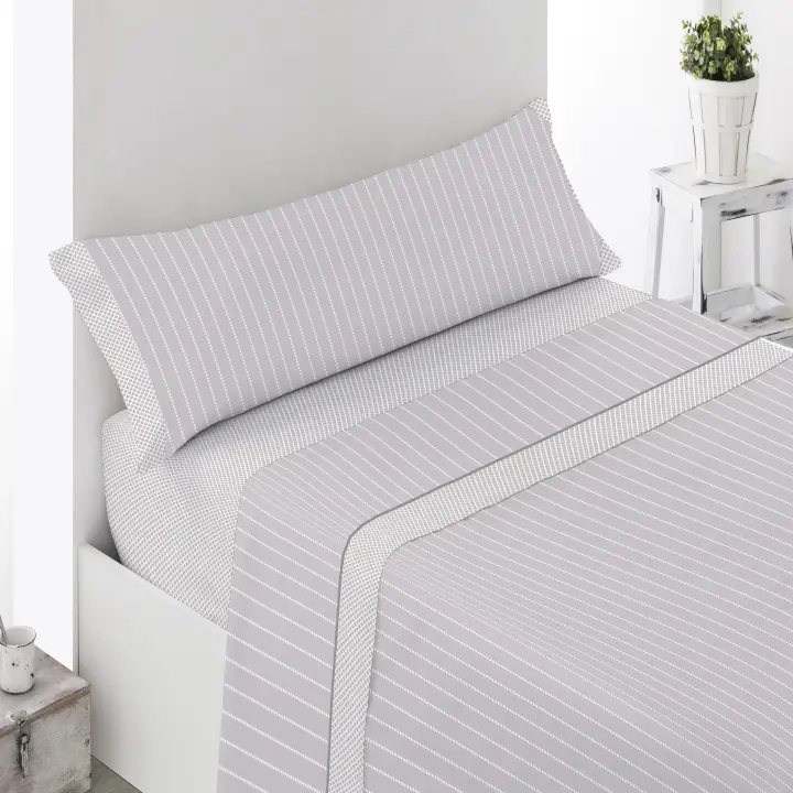 Vivid Torral - Juego De Sábanas Verano 50% Algodón 50% Poliéster Suave Frescas Transpirables Estampadas (3 y 4 piezas) - 1